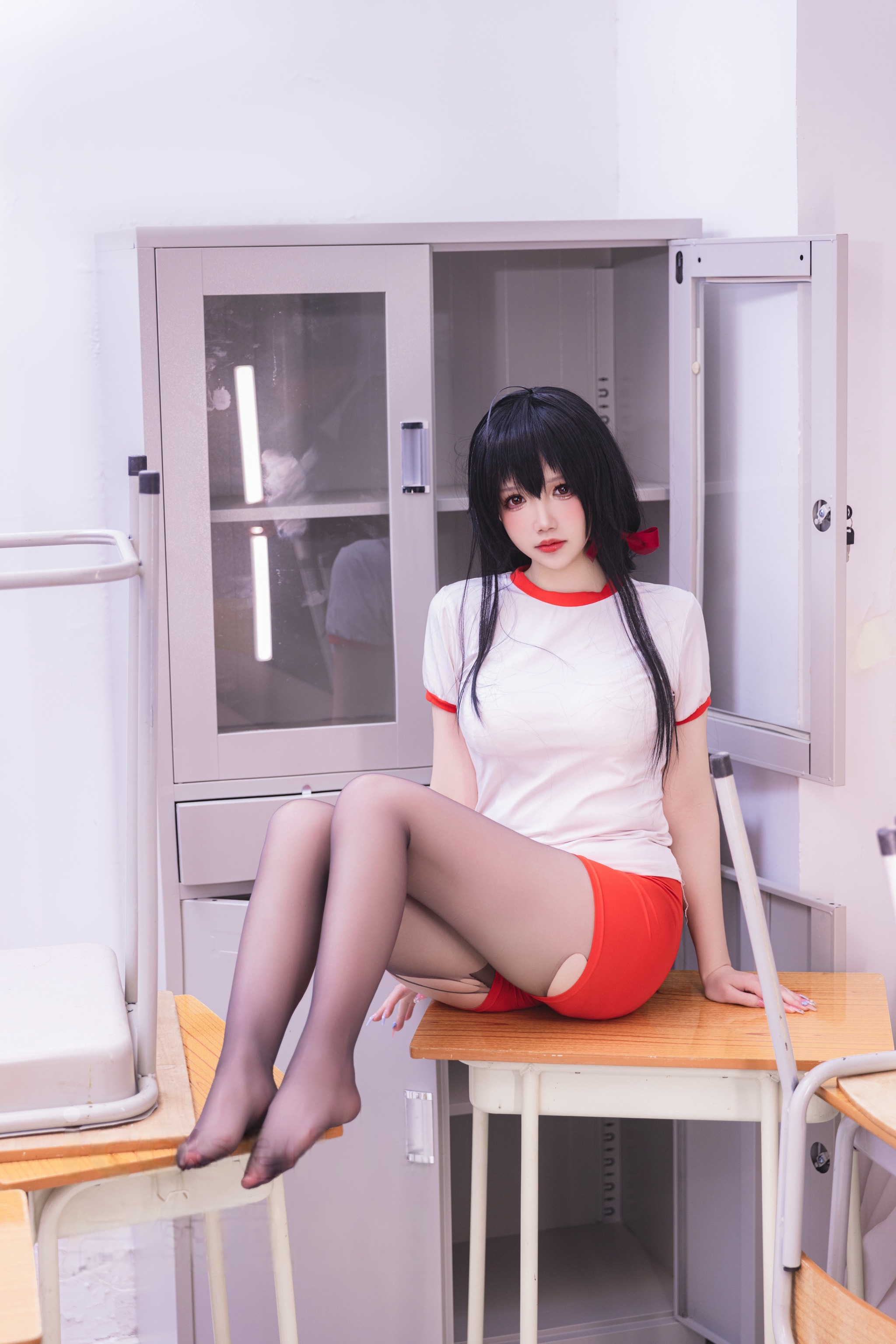 图片[1]-雪晴Astra – NO.074 碧蓝航线 大凤 体操服[56P]-XikXak
